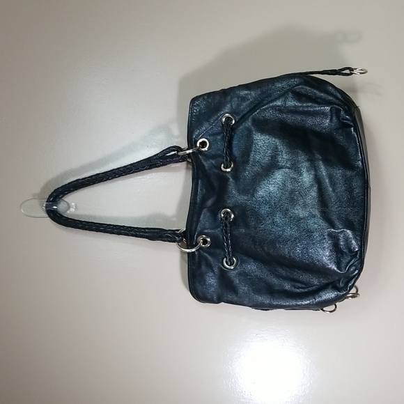 ELLIOTT  LUCCA GENUINE LEATHER BLACK PURSE / HANDBAG - Picture 2 of 9